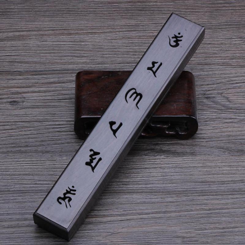 木製 お香立て 線香皿 黒檀木製ボックス お香入れ 香箱ボックス ケース 装飾的 全3種2サイズ