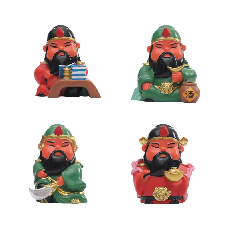 中国の不滅の彫像コイルスティック用バーナーホルダーホルダーキャビネットティーチハウスとリビングル..