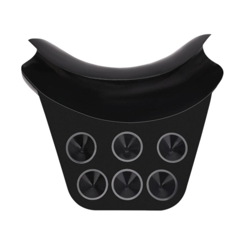 シャンプーボウル用ネックサポート枕 15x16.5cm 吸盤付き