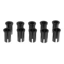 10xプールキューチップ修理ツールキューケアキットポータブル使いやすい交換