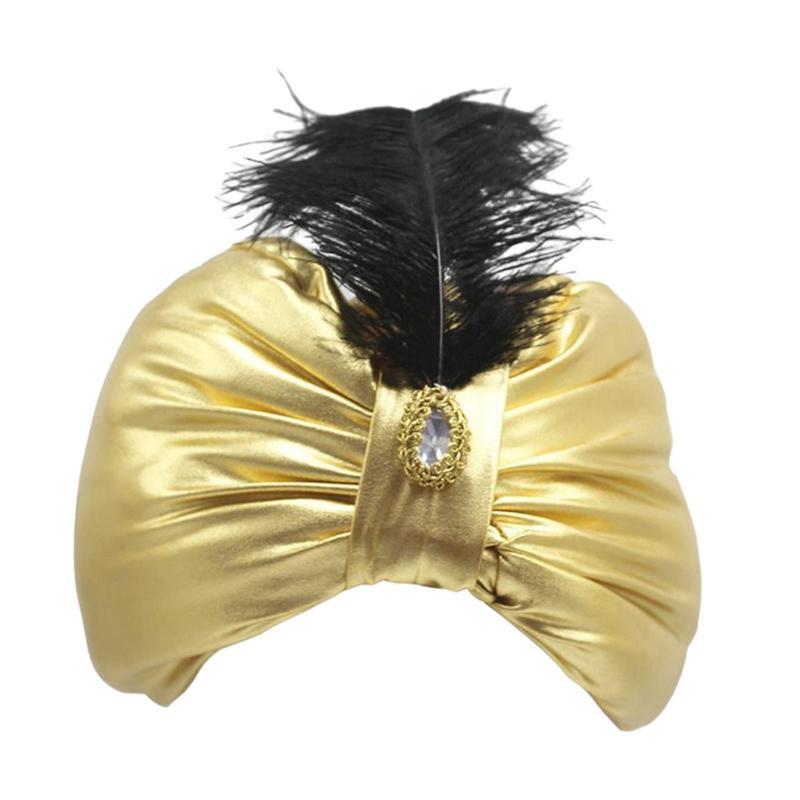 アラブ インド プリーツ ターバン ツイスト プリーツ アラビア語ヘッドカバー