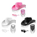 ステージパフォーマンスのための西部のカウボーイハットノベルティファッションサンプロテクション