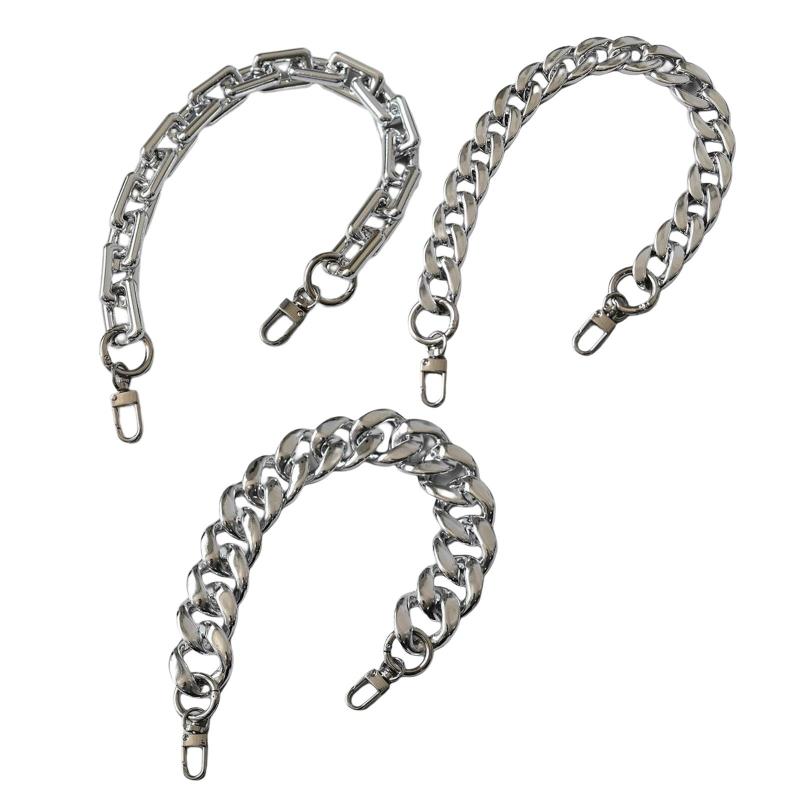 ショルダーチェーンストラップ アクリル 斜めショルダーストラップ レディース 財布 ショルダーバッグ