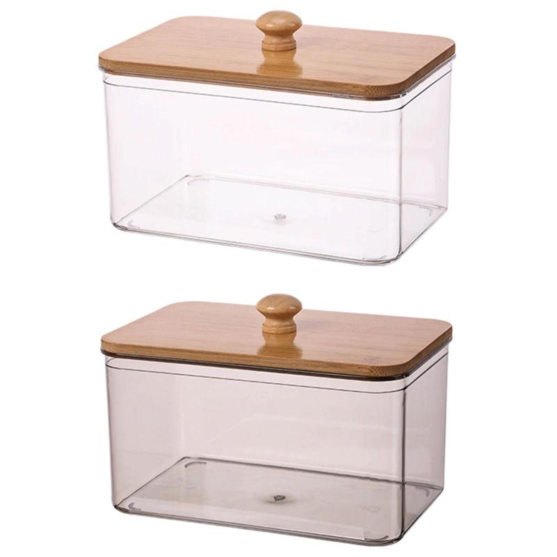 デスクトップオーガナイザーSWABホルダーオーガナイザーウッドリッドサンドリーズホルダーストレージジ..