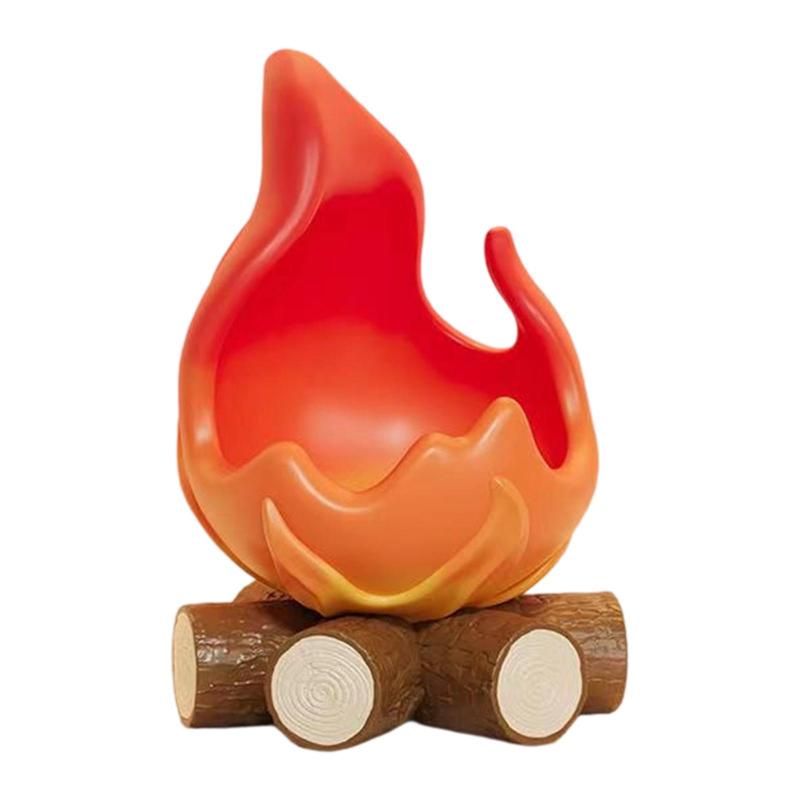 玄関キーホルダーオーガナイザー.炎のデザインモダンな装飾ボウルバレットトレイ.小さなオブジェクト用ナイトスタンド引き出しパントリーオフィス