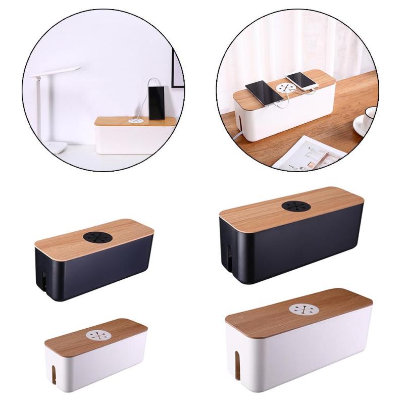 ケーブル管理ボックスケーブル用延長コード電源サージーワイヤー管理オーガナイザーハイダーキッチン