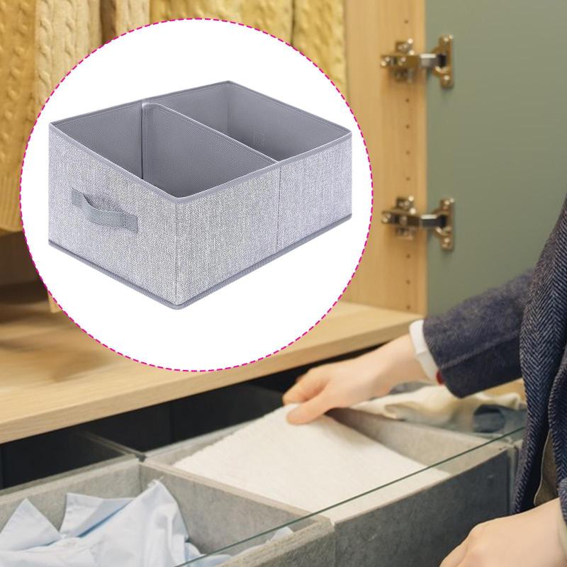折りたたみ式収納ボックス キューブバスケット 蓋なし台形 ジーンズ 本 引き出し用