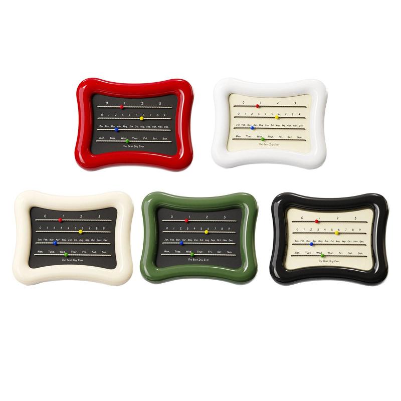 デスクカレンダーデスクプランナーカレンダースモールモダン18.5x15 cmデスクトップ飾りベッドルームリビングルームテーブルホテルの装飾