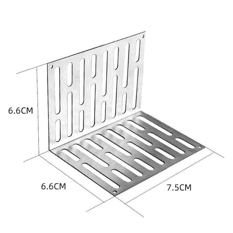壁コーナー床排水サイドウォール排水詰まり防止バスルームアクセサリー直角構造バルコニーシンクステンレススチール