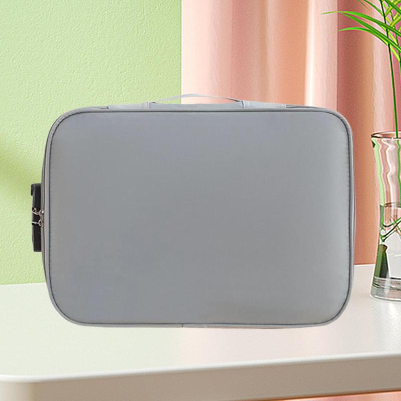 ロックオーガナイザーのドキュメントバッグPassepo証明書用のPapable Porpines Storage Bag Handbag