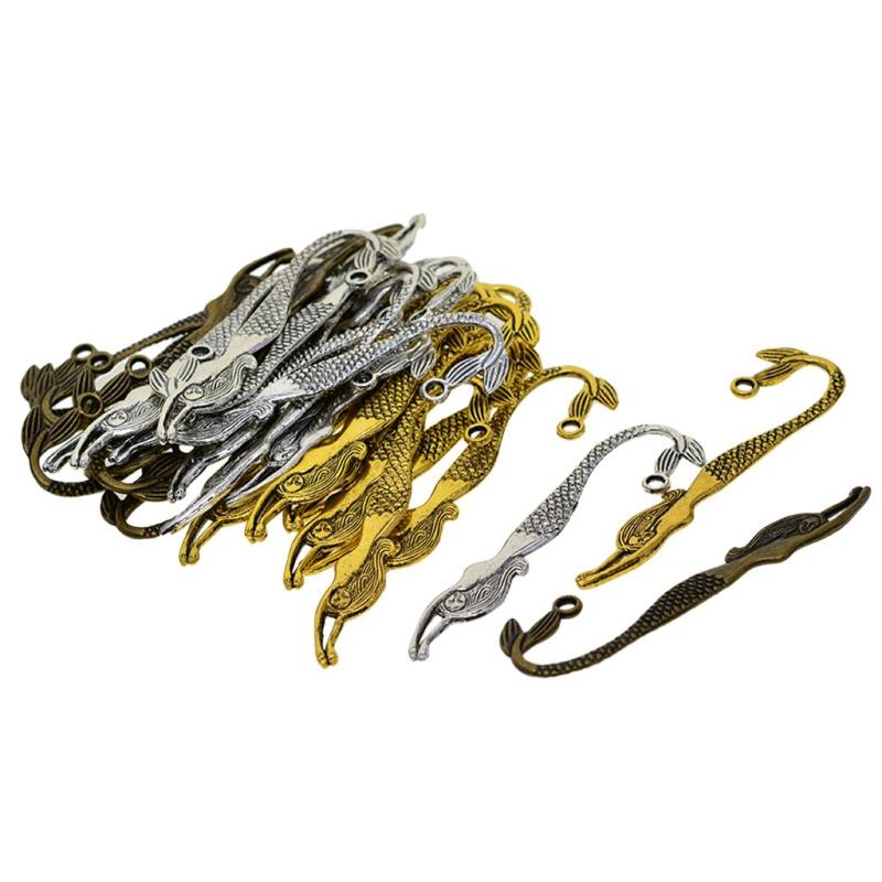 マーメイド ブックマーカー 30個 各種ジュエリーメイキングパーツ