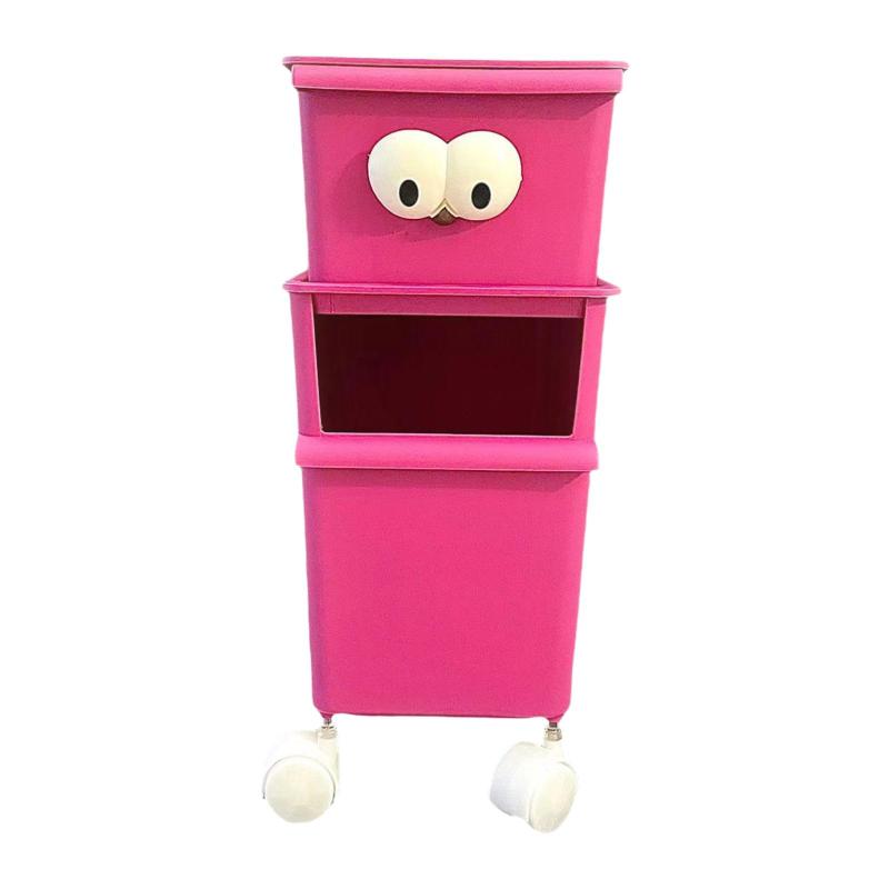 おもちゃ収納オーガナイザー おもちゃ箱 キャビネット かわいい 丈夫な本棚 ホームデコレーション