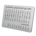 視覚障害者のためのアラビア語点字アルファベットボード点字学習ツール(3)
