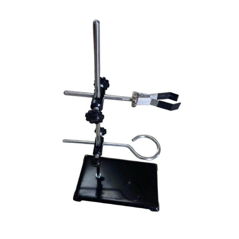 実験用スタンドサポート科学実験金属器具セット(リングクランプ付き)