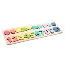 子供のための数字の形のパズルの並べ替えおもちゃの形と色のマッチングゲーム