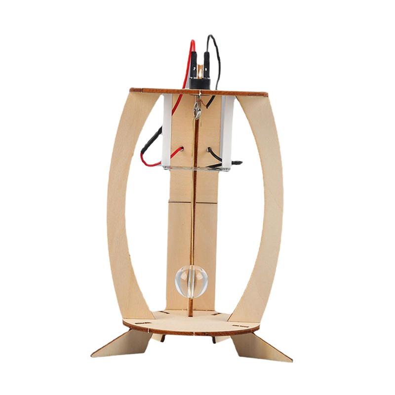 DIY 地震警報おもちゃセット科学実験モデル木製子供知育玩具教育建物のおもちゃ子供のためのティーン