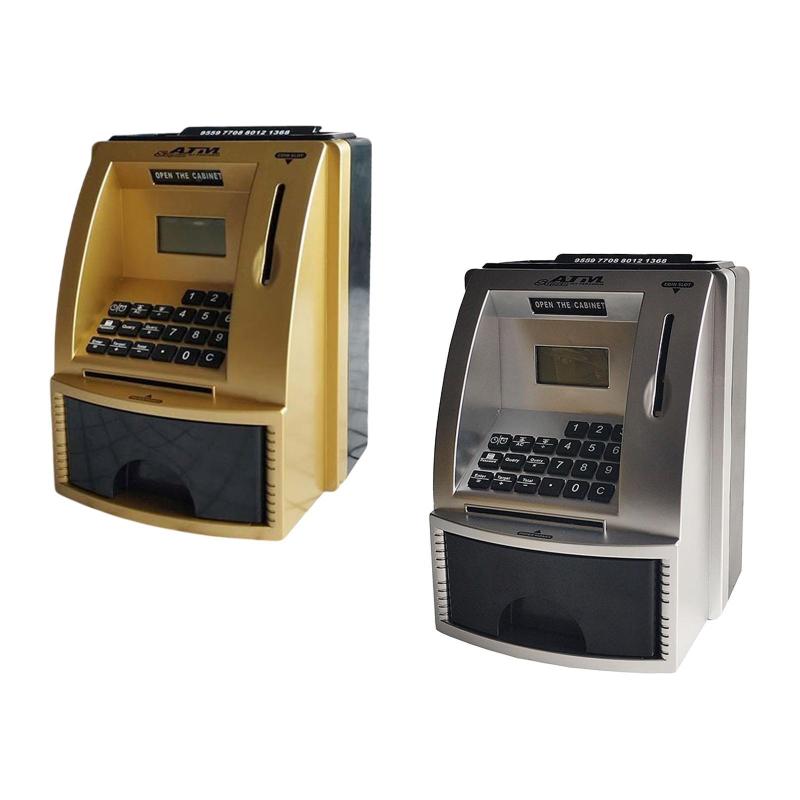 子供用 ATM 貯金箱 パスワード付き 知育玩具 電子マネーバンク 3 4 5 6 7 8 歳のお子様へのギフト