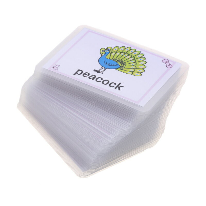 子供 早期教育 初期 英語学習 画像+単語 フカード 視覚記憶 単語認識 全6種類