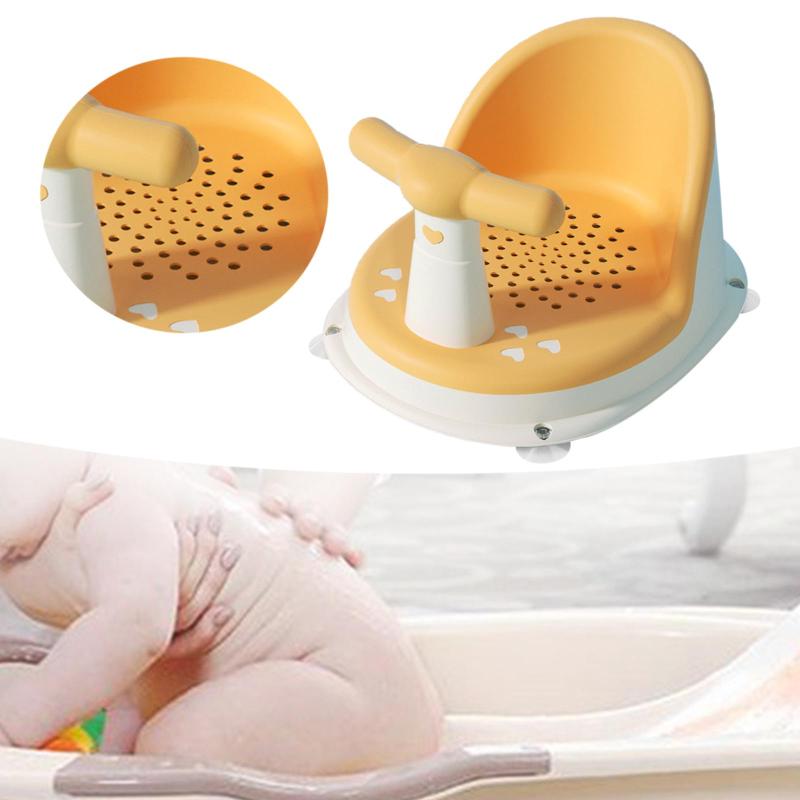 6ヶ月-18ヶ月の赤ちゃん用ベビー.4つの安全な吸盤で浴槽に座って.ベビーシャワーチェアおもちゃ幼児用バスチェア