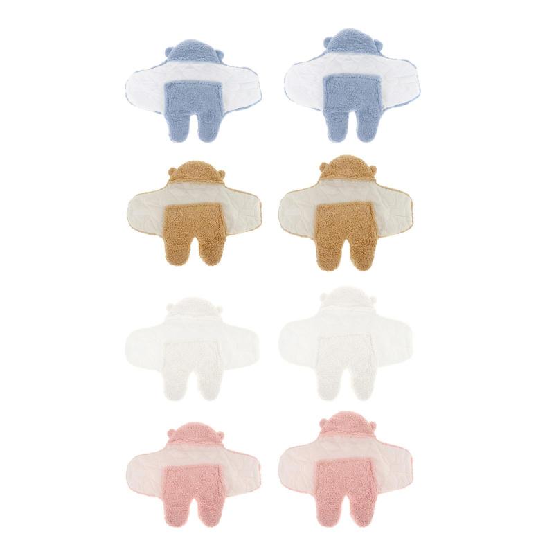 新生児おくるみサックラップ毛布.ベビーカー寝袋耳フード付き.受信毛布のための