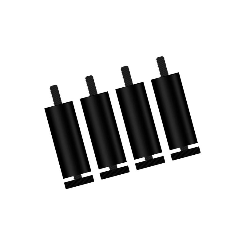 4ピースアルミ合金家具脚ソファ足頑丈防錆交換用ソファ脚ベッドテーブルコーヒーテーブル椅子テレビス..