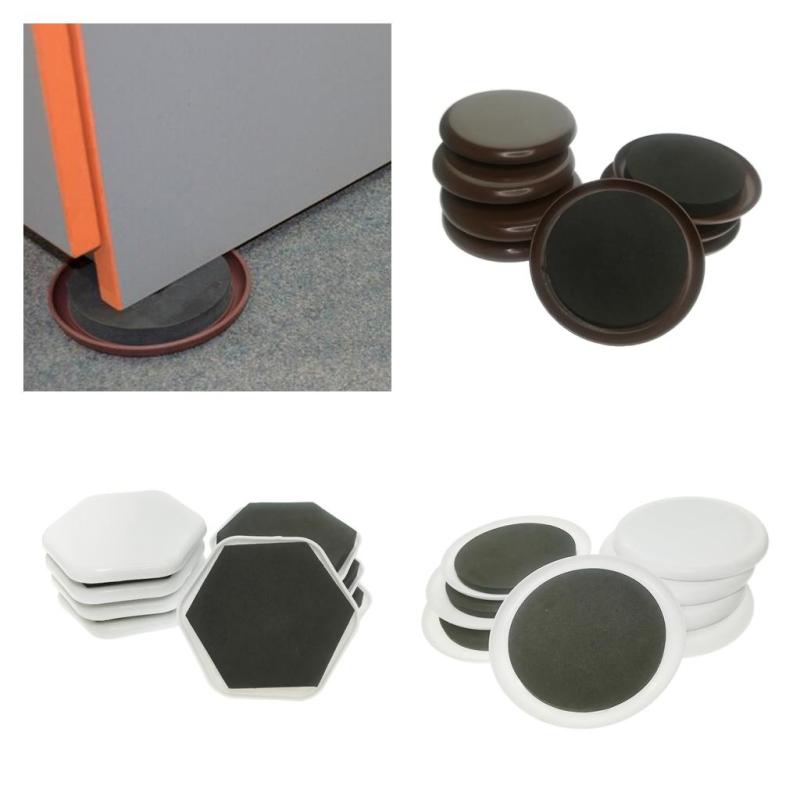 再利用可能 家具スライダー 家具のカーペット 家具移動パッド 家具移動スライダ 全4種 8個