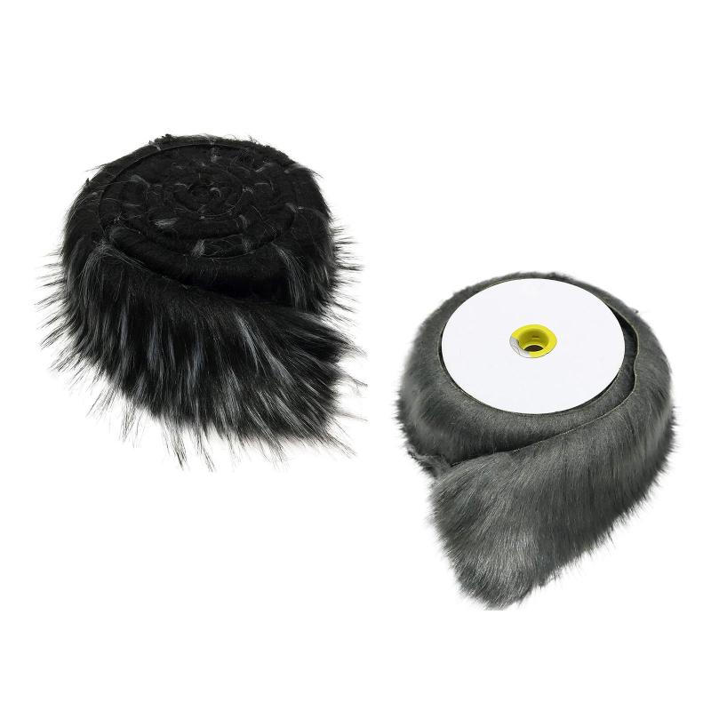 人工生地縫製トリム テープ手芸ソフト シャギー カット シート クッション ソファ カーペット衣装ノー..