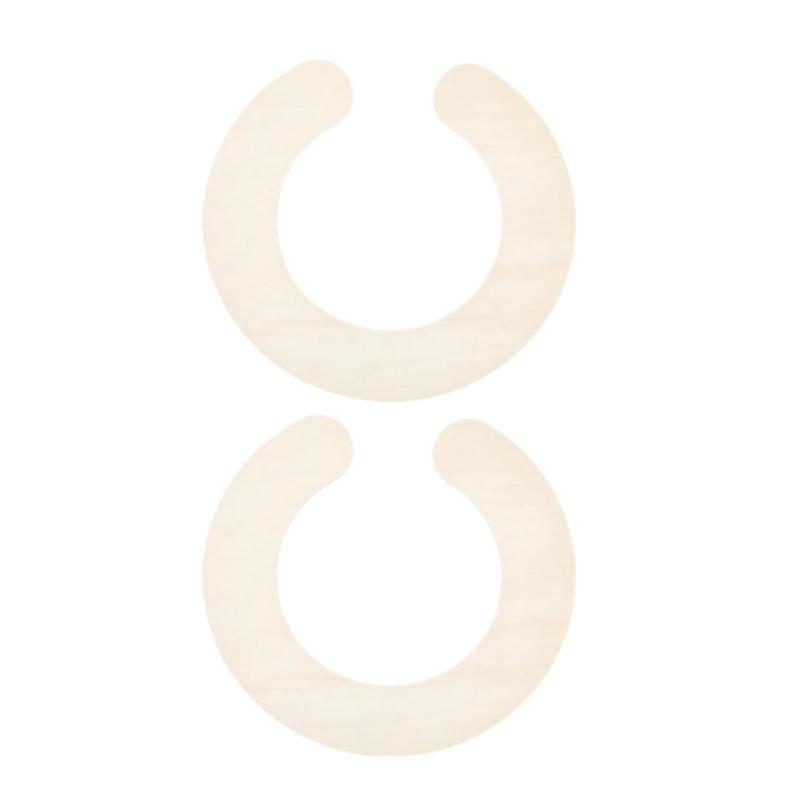 2個の木製ポンポンメーカーセット クラフト人形作成キット テンプレート ウールボール作成用 家庭用 初..