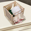 編み物愛好家の奥様や女性のための木製毛糸ボウル DIY ポータブル クラフト 毛糸ラック