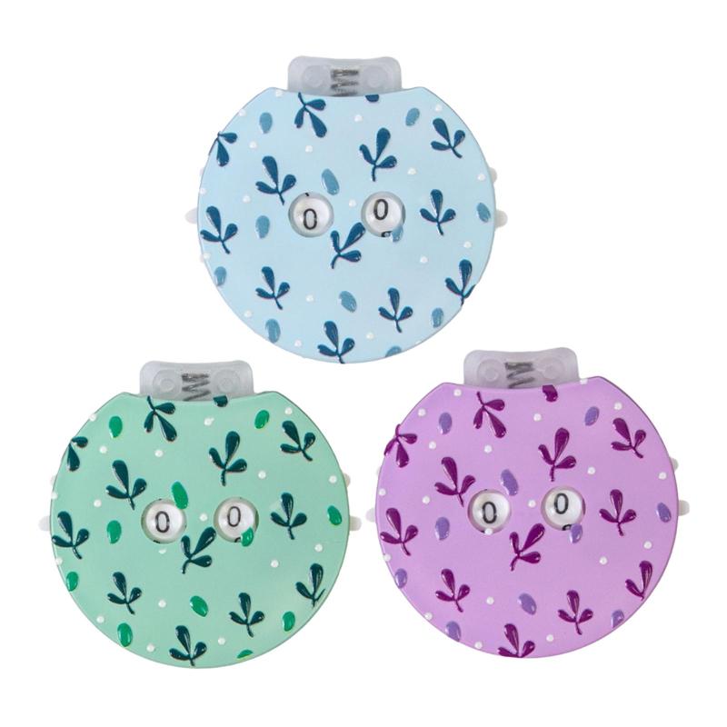 編み物用段カウンター 段数カウント装置 手動ポータブル裁縫ツール 多機能 帽子 スカーフ かぎ針編み 織り用カウンター