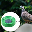 10 個のプラスチック鳩の巣ハト用品繁殖孵化巣ハトデン