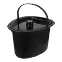 ポータブルトイレ付きの小便器ベッドのある尿バケツの財布(4)