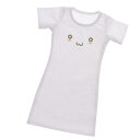 1/3 BJD SDLUTSドルフィー人形用のかわいい白い半袖ロングTシャツドレス