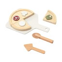 木製ピザゲーム.キッチンアクセサリー.教育学習玩具.カットされたフードゲーム玩具.3-8歳の子供向け.