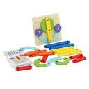 木製積み木文字数字パズル 幼稚園学習パーティーの記念品