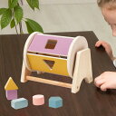 回転ドラム感覚玩具.幼児向けモンテッソーリおもちゃ 1歳〜