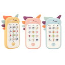 ミュージカルベビー携帯電話のおもちゃ 赤ちゃんのフルーツの赤ちゃんの音楽おもちゃ 早期学習のための教育的な赤ちゃんのライトアップおもちゃ 幼児のおもちゃのための...