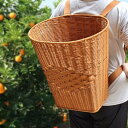 茶葉摘みかご 素朴なヴィンテージスタイルの手編みアクセサリー ショッピング