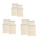 4 個セット コットンメッシュランドリーバッグ 洗濯バッグ 引っ掛かり防止 ジッパー付き 再利用可能 コットンランドリーポーチ 衣類・靴下用