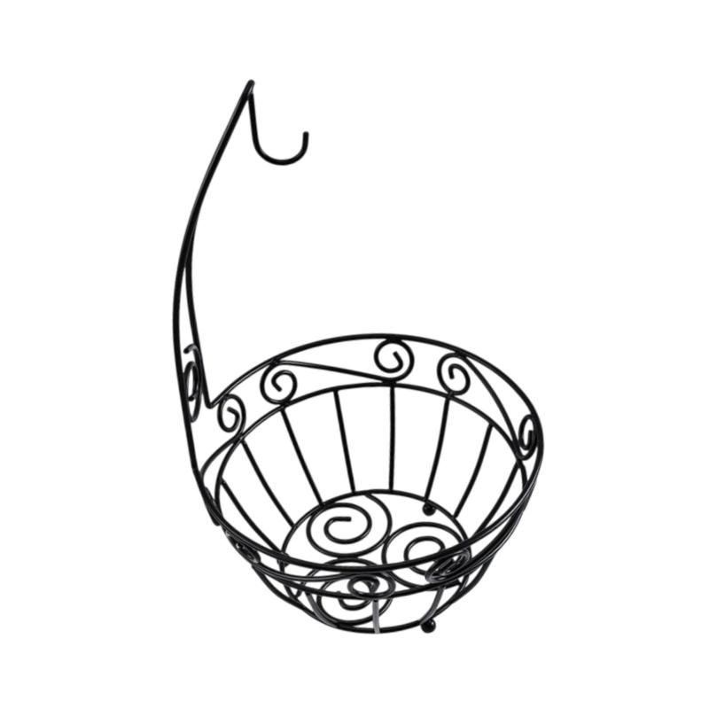 フルーツバスケットストレージスタンドホルダーフルーツホルダーバナナハンガーホーム装飾フルーツボウ..