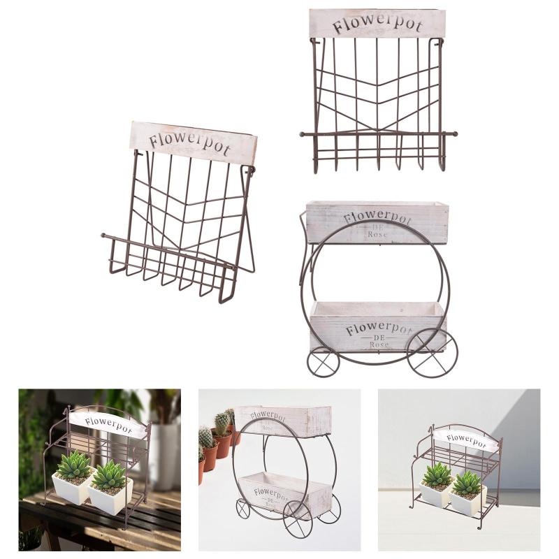 金属吊りワイヤーバスケットガーデンプランターワイヤーストレージビンアイアンウォールマウントオーガナイザーハンギングウォールバスケット寮用パティオ