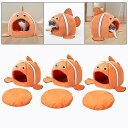 猫の洞窟ベッド かわいい密閉型猫用ベッド ノンスリップボトム付き キャットハウス 洗える クッション付き 枕 家庭用