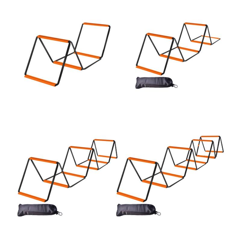 敏捷性ラダー.スピードラダー.折りたたみ式ポータブルサッカーフットワークラダー.ワークアウト用の敏捷性トレーニング機器