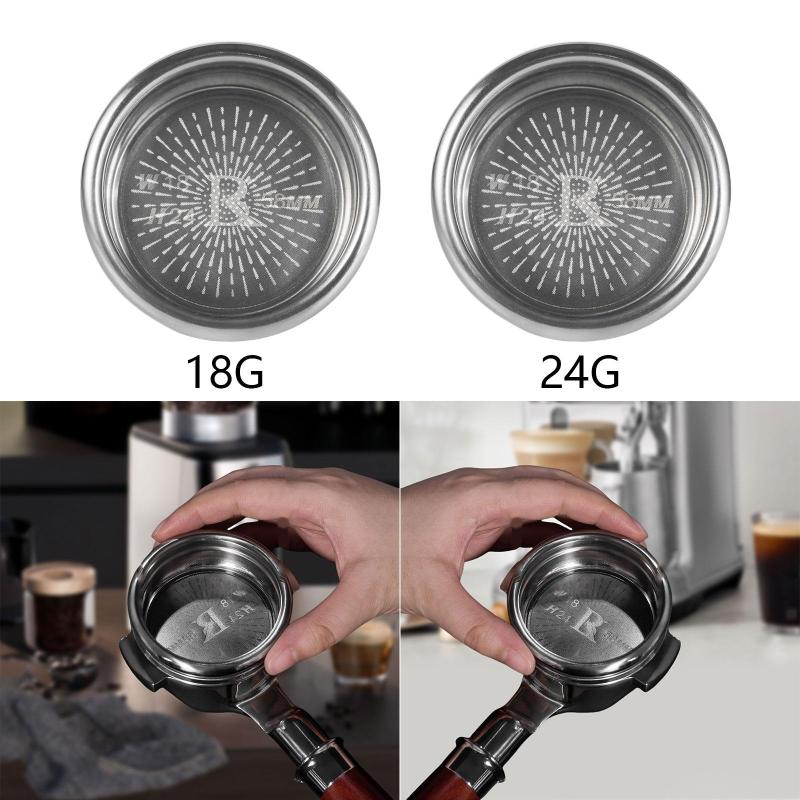 58mm ボトムレス ポルタフィルター カップ フィルター バスケット ストレーナー.エスプレッソメーカー ..