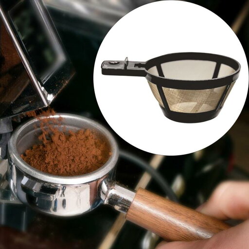 メッシュ底のコーヒーフィルター.永久.ポータブル.オフィスキッチン家庭用スペアパーツコーヒーマシンフィルター交換用 メッシュ底のコーヒーフィルター.永久.ポータブル.オフィスキッチン家庭用スペアパーツコーヒーマシンフィルター交換用