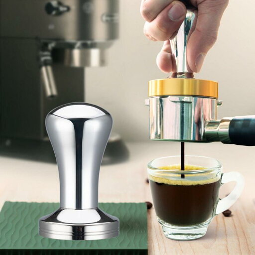 エスプレッソ タンパー アルミニウム合金 ハンドル コーヒー ディストリビューター レベラー ツール カフェ オフィス用 エスプレッソ タンパー アルミニウム合金 ハンドル コーヒー ディストリビューター レベラー ツール カフェ オフィス用