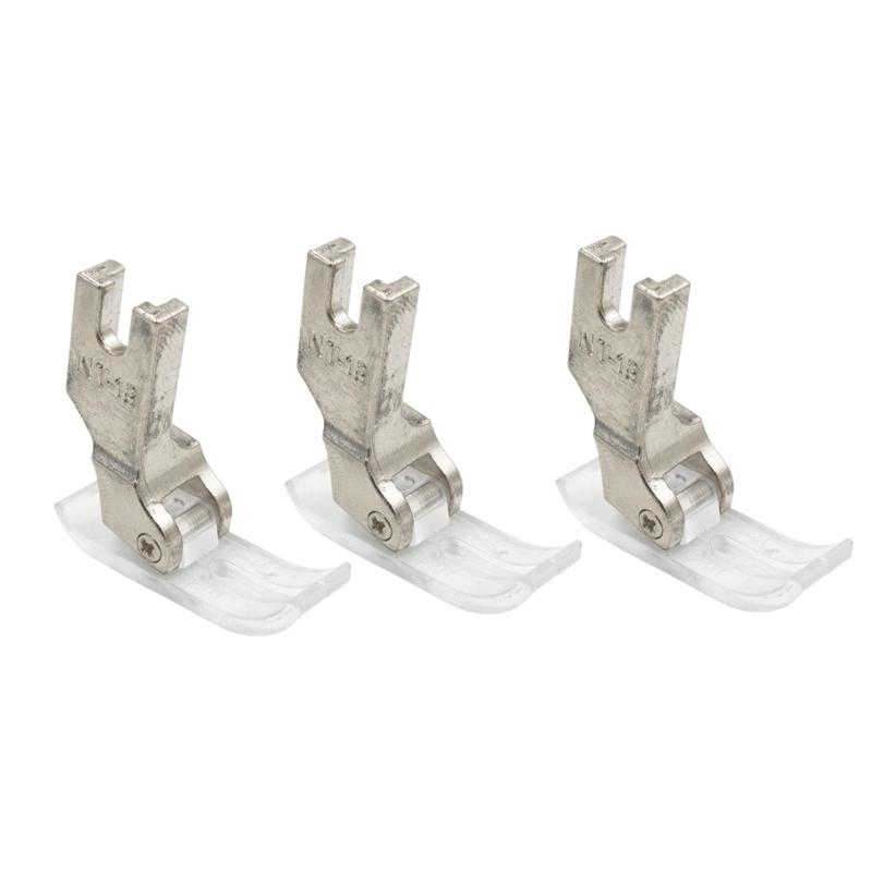 3x 工業用ミシン押えセット交換用スチール押え