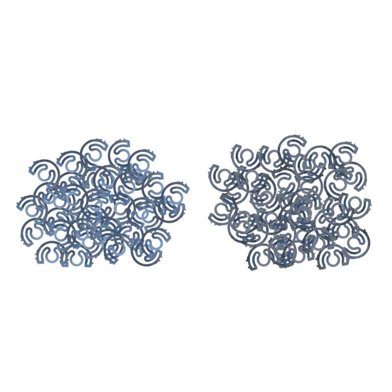 50個/セット ボビンケース スプリングシート スチール ブラザー工業用品