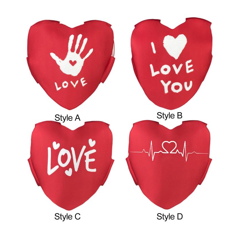 記念日パーティーのためのラブハートコスチュームレッドバレンタインコスプレコスチュームアクセサリー