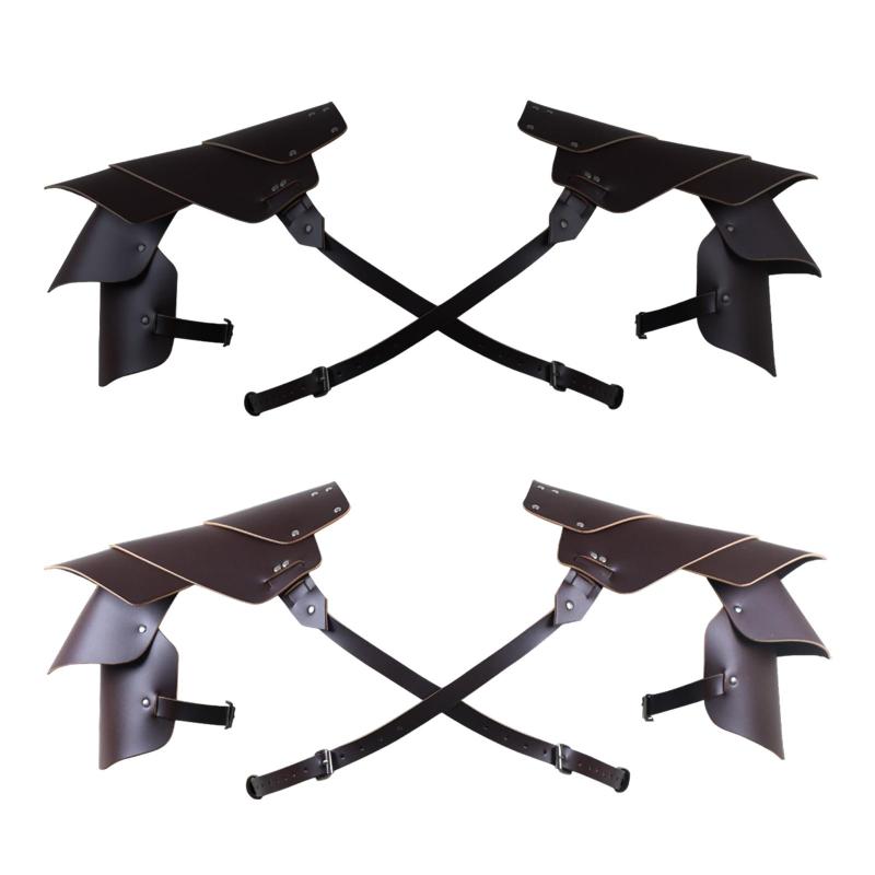 中世の肩当て 男性用装飾用 サムライコスプレ用肩当て